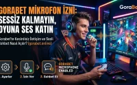 Gorabet Mikrofon İzni Sessiz Kalmayın, Oyuna Ses Katın